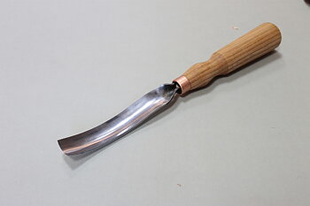 Beavercraft Full størrelse lang bøyd meisel Sweep 7L (22mm) GL7 22