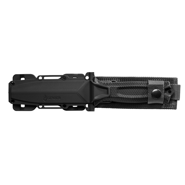 Gerber Strongarm Fixed Blade Knife Fine Edge Black - 2