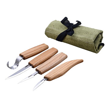 BeaverCraft Treskjærerknivsett S09