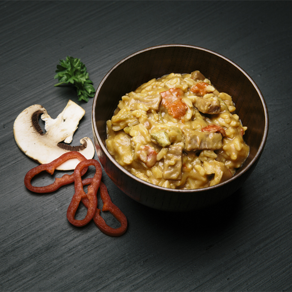 Real Turmat | Oksegryde med ris  | Frysetørret mad | 128g - 2