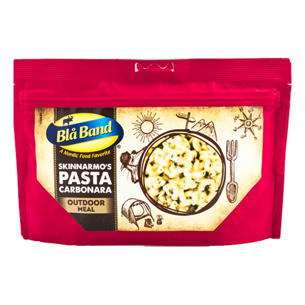 Blå Band Skinnarmos pasta carbonara - The General Prepper