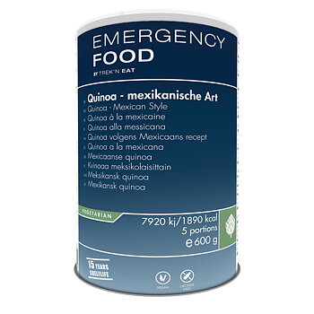Emergency Food | Quinoa Mexican Style | Frystorkad mat | 600g