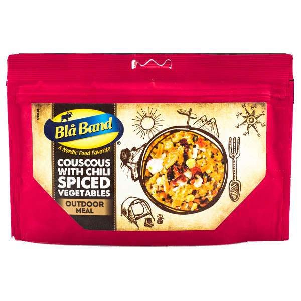 Blå Band | Couscous with chili spiced vegetables | Frystorkad mat | 151g