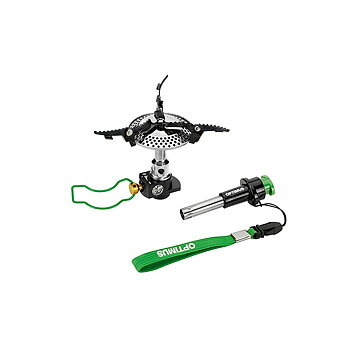 Optimus Crux little mit Piezo-Feuerzeug