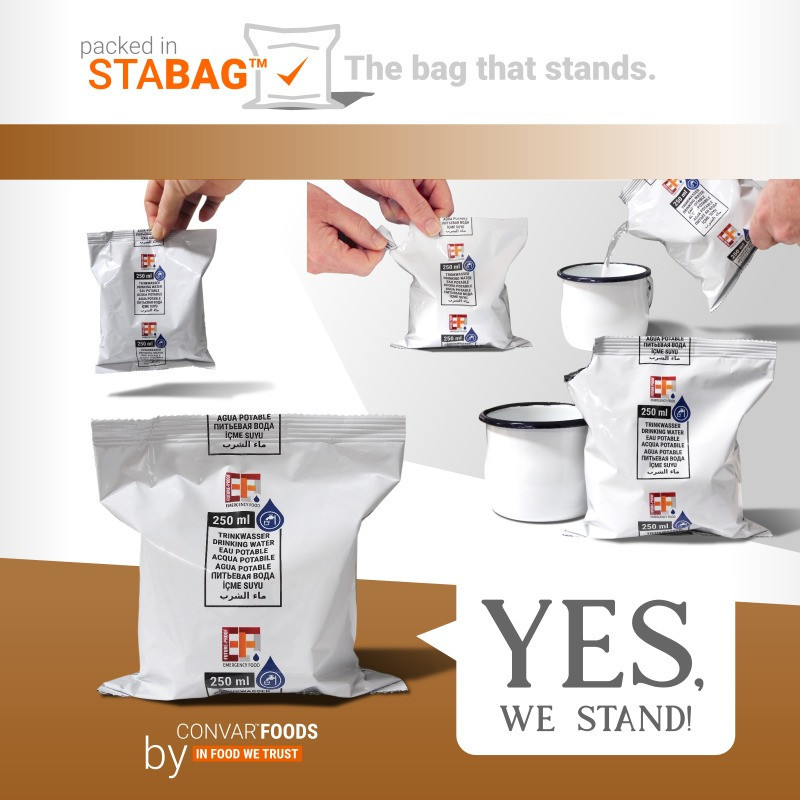 Convar Emergency Food | Water Bucket 6 L | 6000g - 2