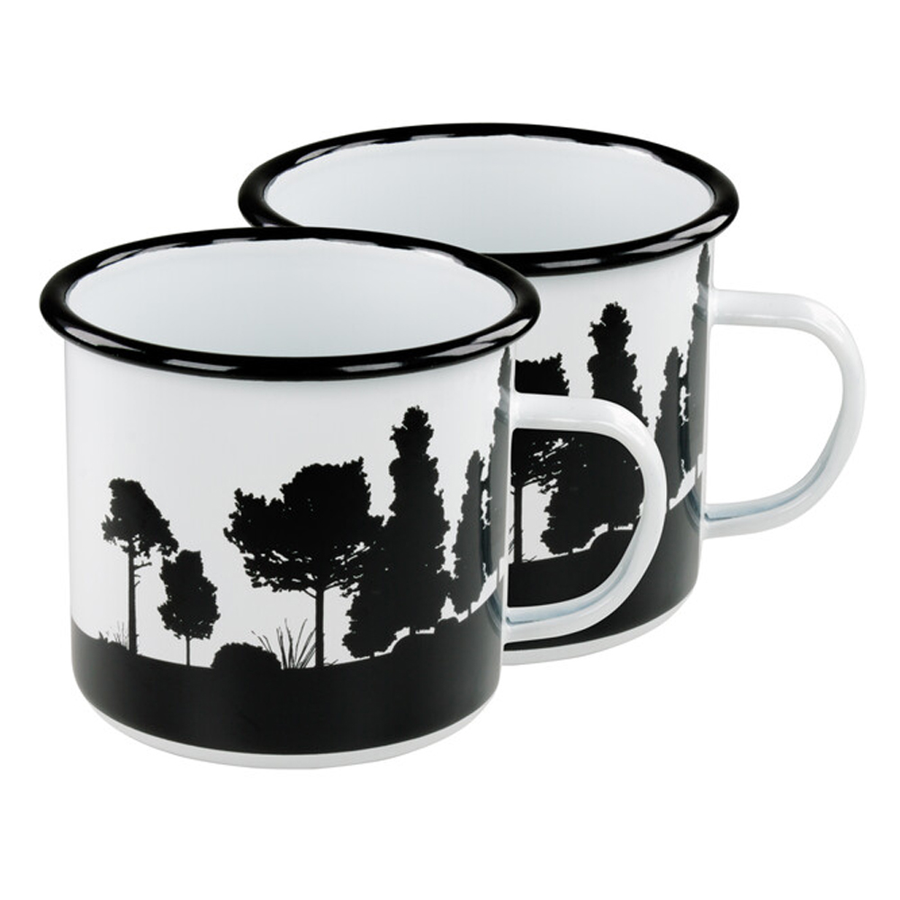 H&auml;llmark Emaljmugg 2-pack