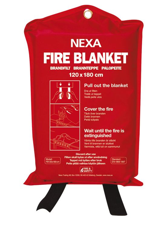 Feuerlöschdecke Nexa Fire & Safety The General Prepper