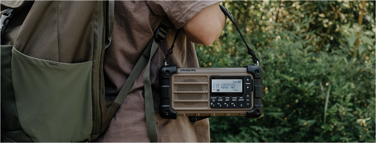 Sangean MMR99 Desert Tan | Kurbelradio mit Powerbank  - 4