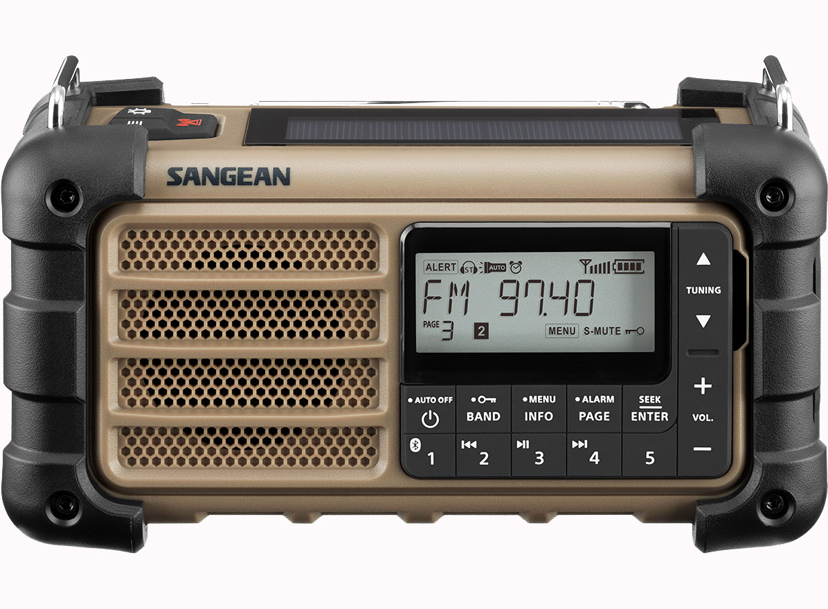 Sangean MMR99 Desert Tan | Kurbelradio mit Powerbank  - 2