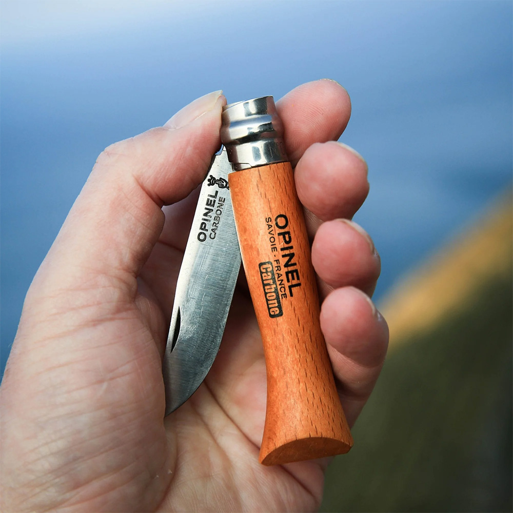 Opinel Nr. 08 Klappmesser aus Kohlenstoffstahl - 3