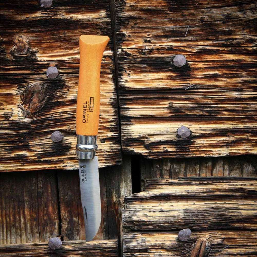Opinel No 10 Carbon Steel Folding Knife - 3