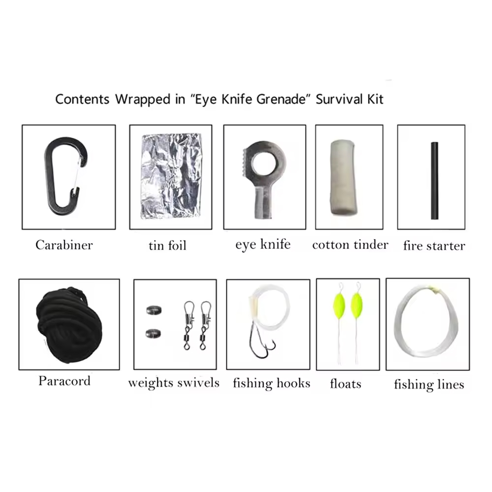 Survival-Kit Eye Knife Grenade - 2