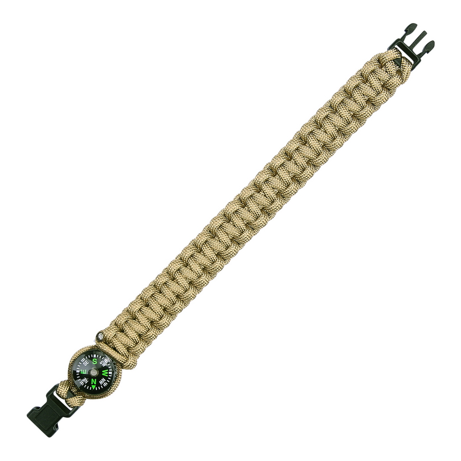 Paracord compass K2023 9 inch sand