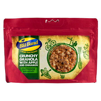 Blå Band | Crunchy granola with apple and cinnamon | Frystorkad mat | 150g