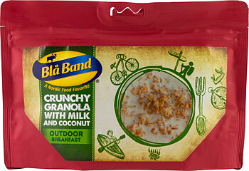 Blå Band | Crunchy granola with milk and coconut | Gefriergetrocknete Lebensmittel | 150g
