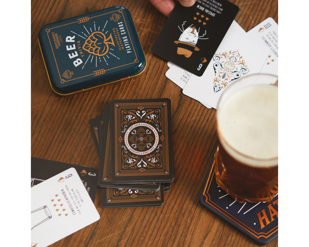 Gentlemens Hardware Beer Playing Cards - 4