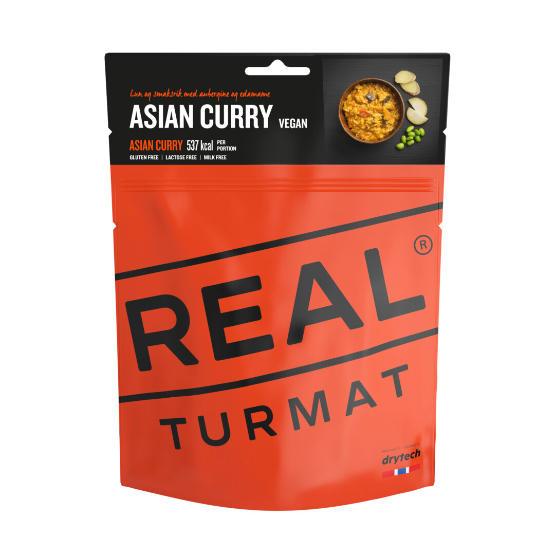 Real Turmat | Asian Curry | Frystorkad mat | 115g