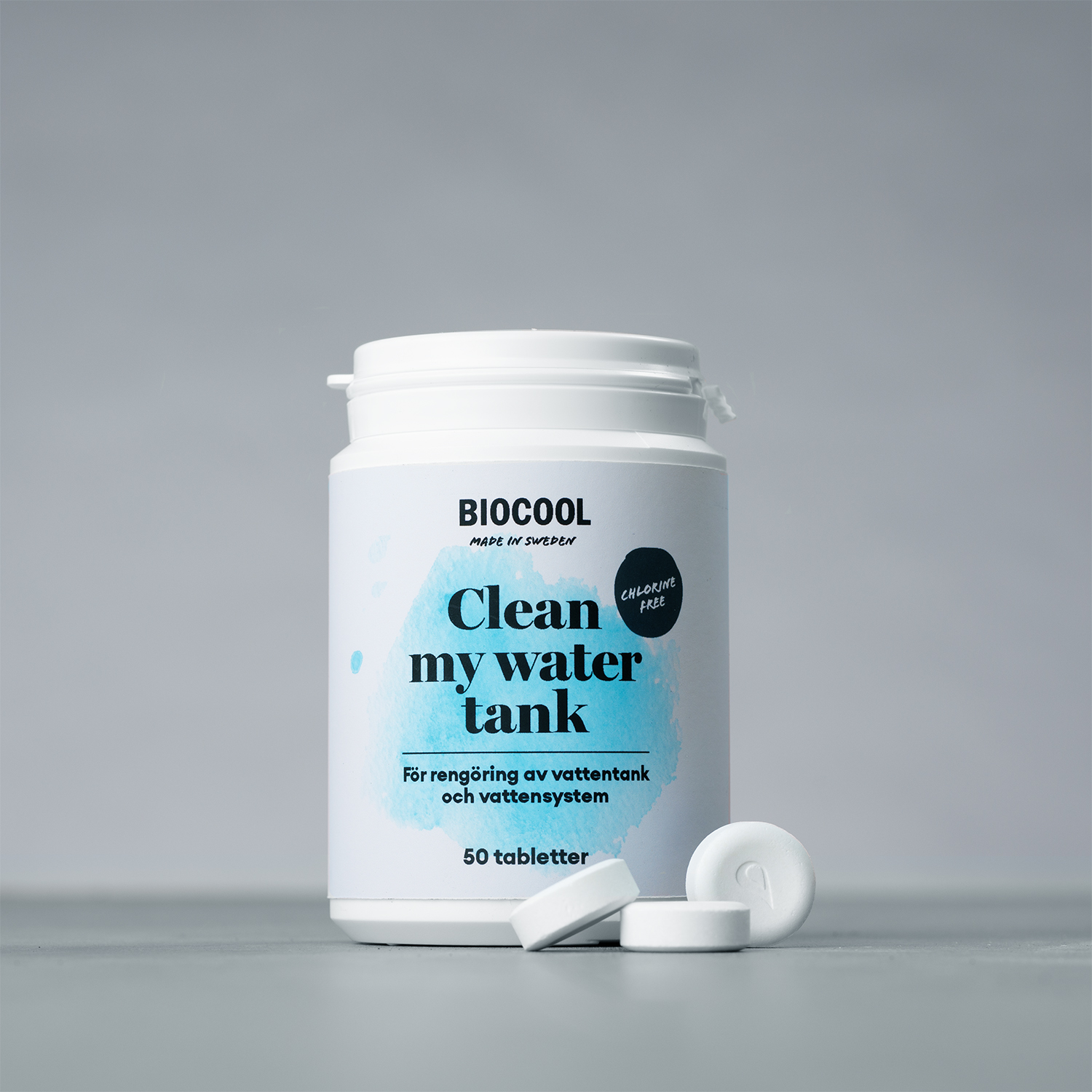 Biocool Clean my water tank, 50 tbl |  Vattenreningstabletter 