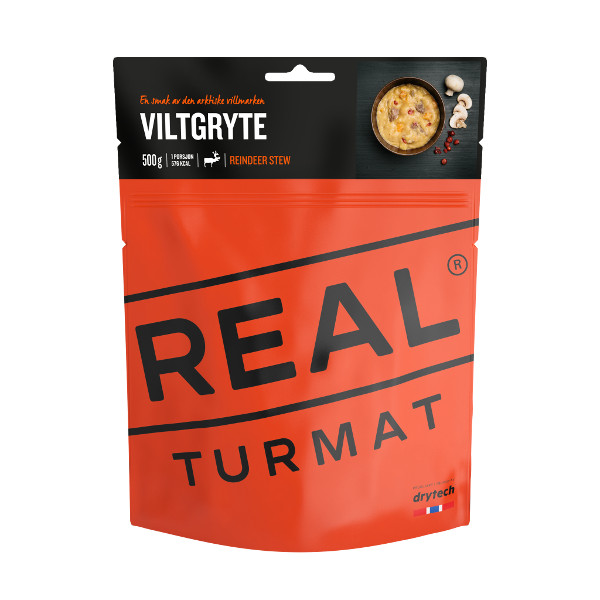 Real Turmat | Reindeer Stew | Frystorkad mat | 111g