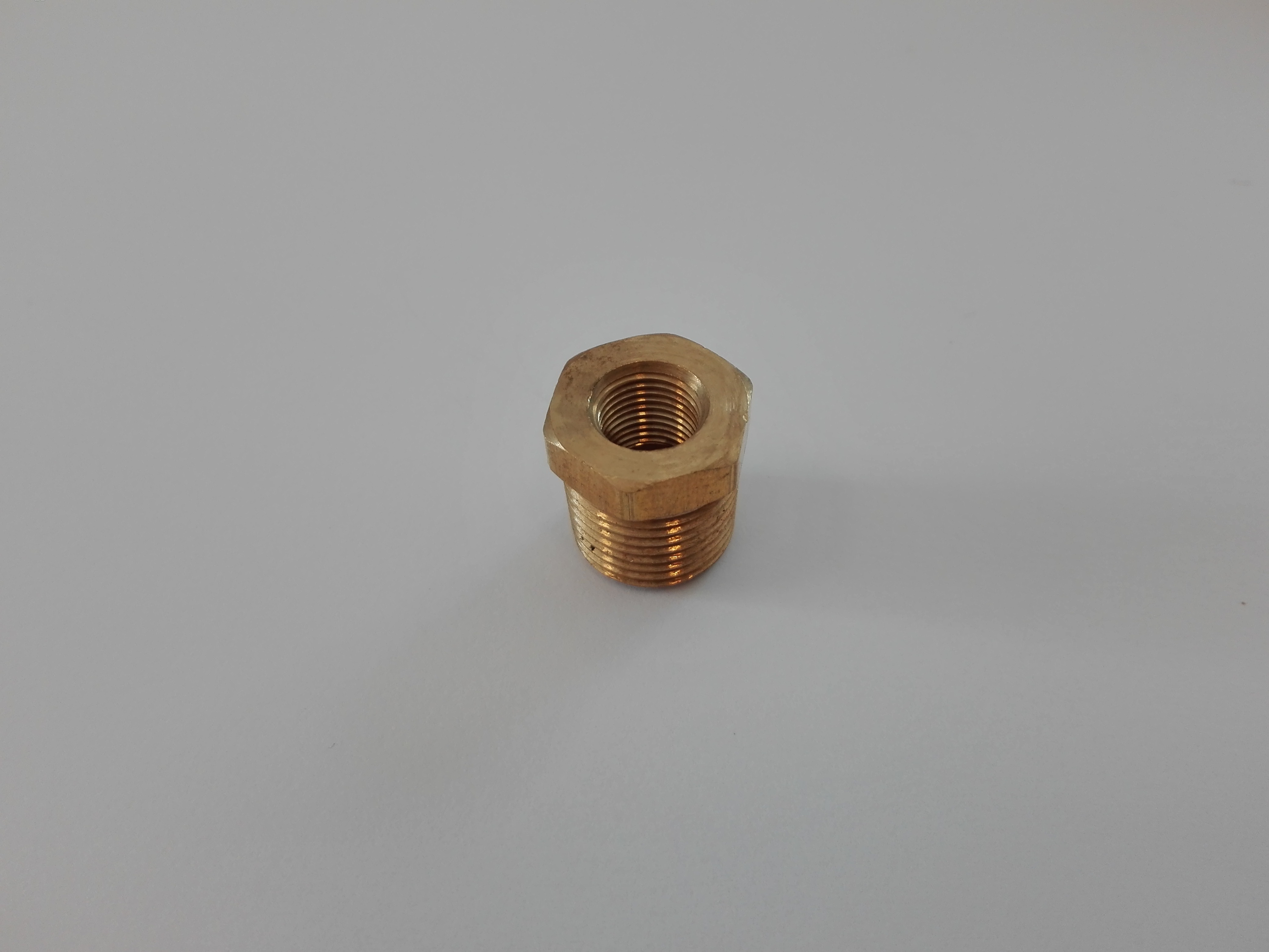 Adapter: 3/8 npt hane till 1/8 npt hona
