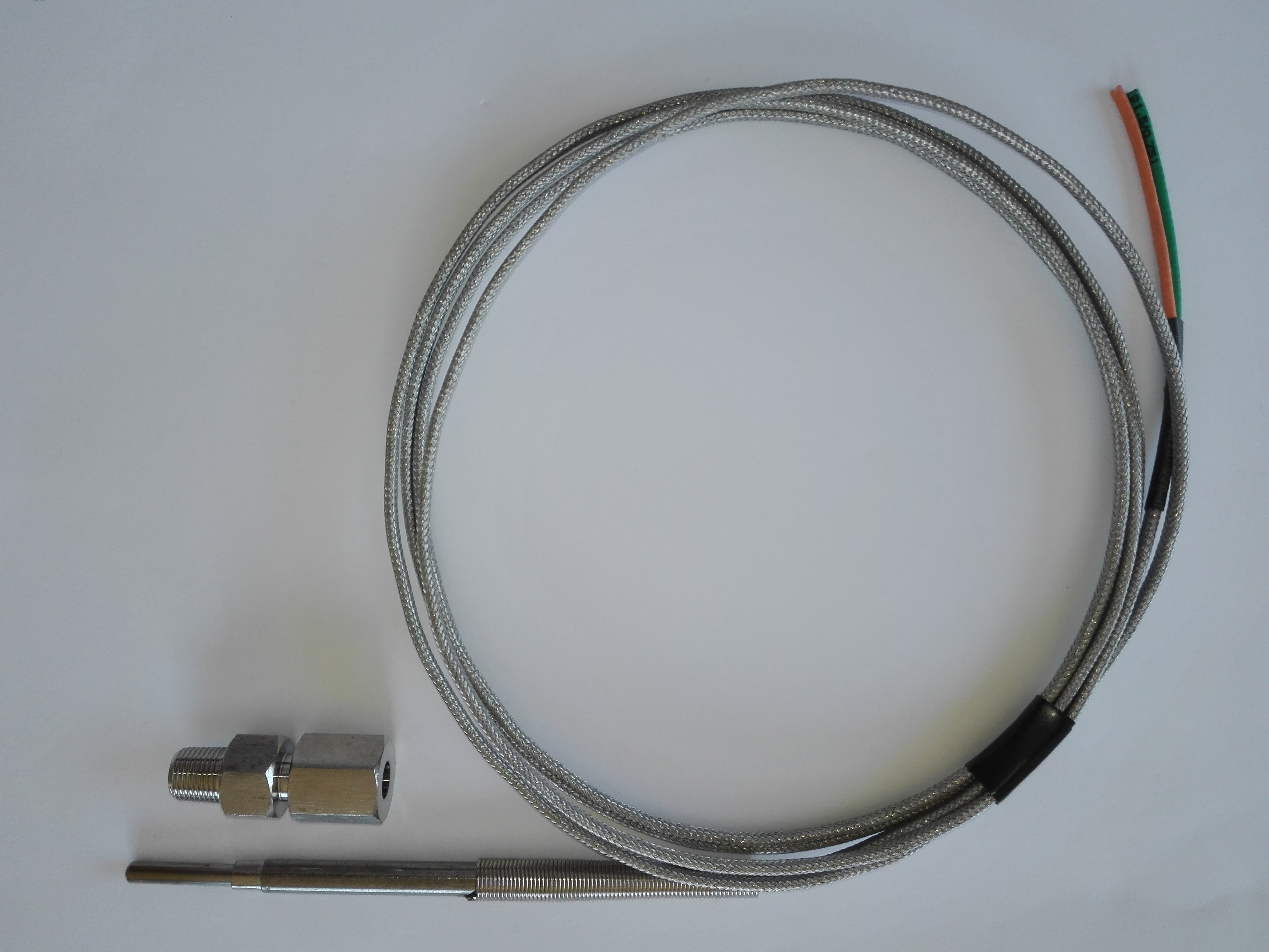 Straight EGT sensor type-K 1/8" NPT