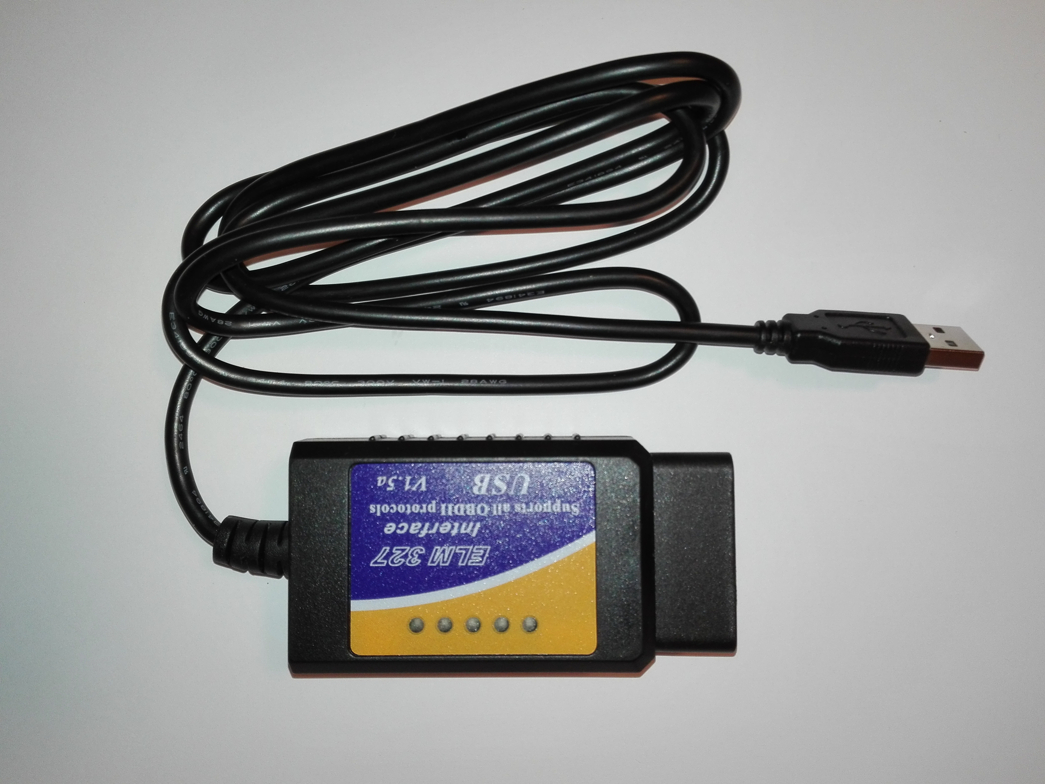 USB interface (bandwidth ~95 samples/second)
