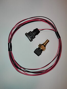 Isolated OEM quality fluid temperature sensor 1/8" NPT (Pink)