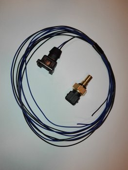 Isolated OEM quality fluid temperature sensor 1/8" NPT (Blue)