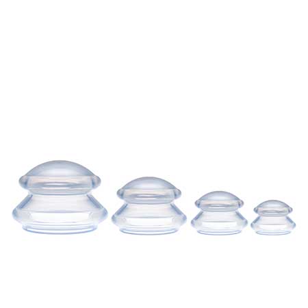 Silicone Cupping Jars (4 per pack) Gröna - 3