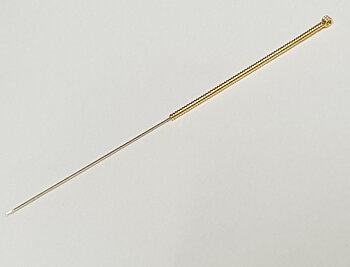 Akupunkturnål i guld från Phoenix, G-typ 0,22x40 mm med rör. BF 2709