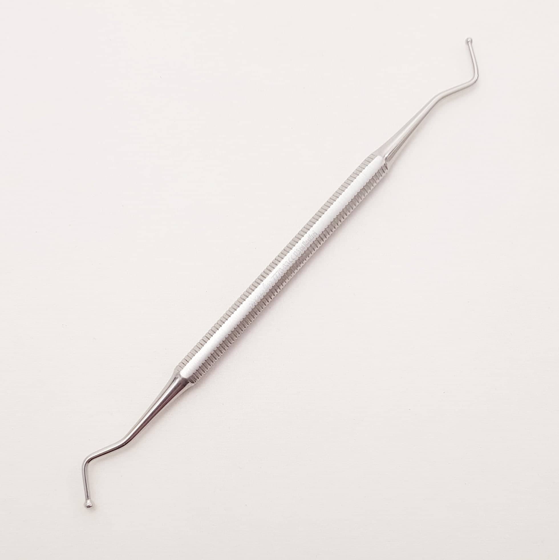 Palperpenna, fast, böjd, dubbelsidig 12,5 cm lång 1,7 resp 2 mm kula - 2