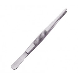 Pincett, rundad topp, 13 cm