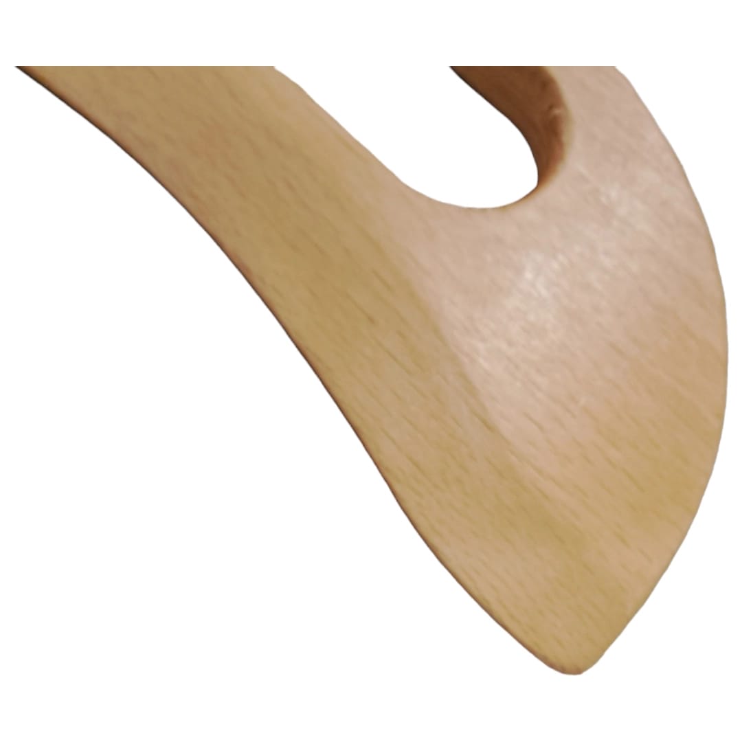 Gua sha eller lymfmassage - Massageverktyg i lackerat trä - 2