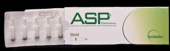 ASP-Solo Guld permanentnål, 8 st/ask