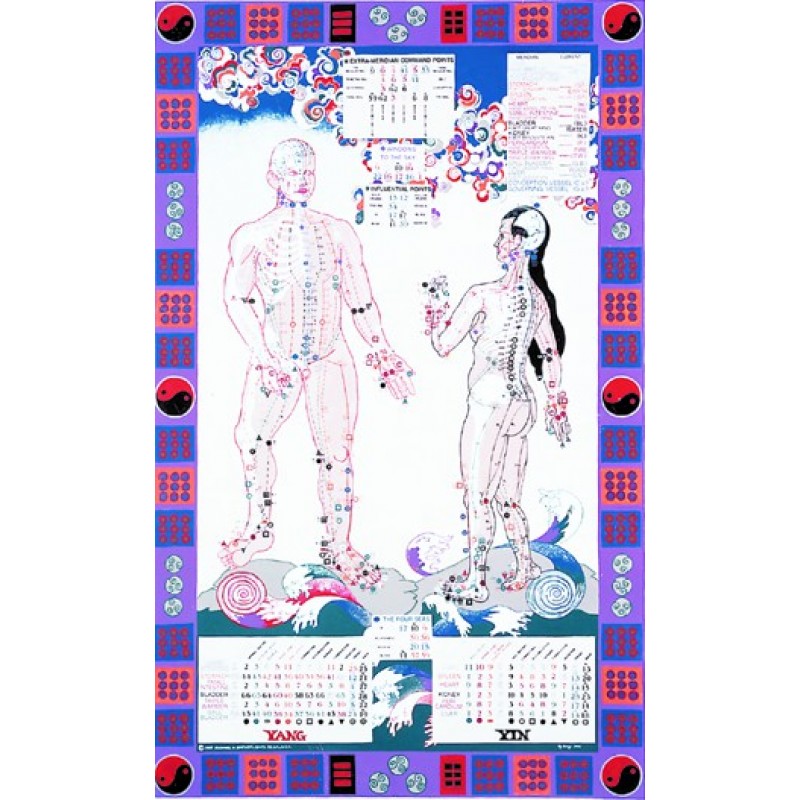 Illustrated Acupuncture Chart