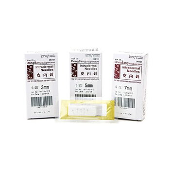 Intradernål 0,12*3 mm eller 0,12*5 mm lång från Dong Bang, 50 st/ask