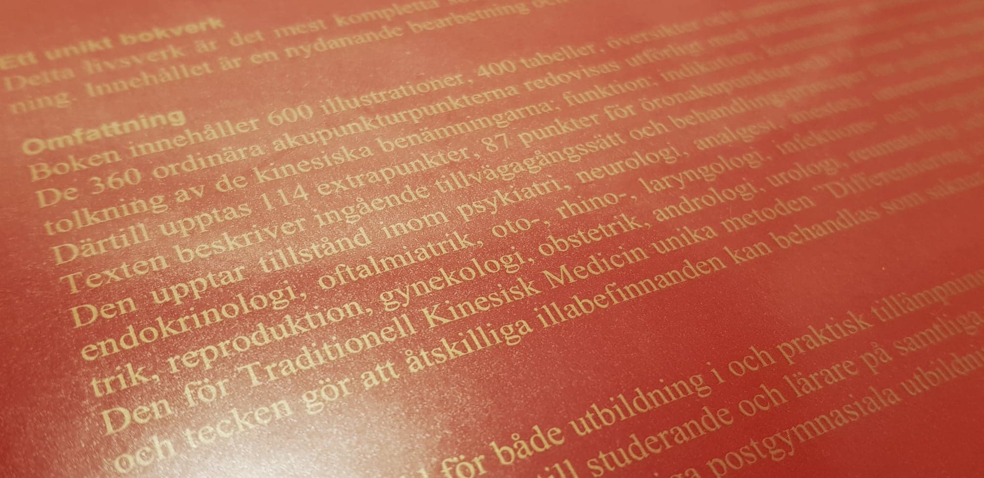 Traditionell Kinesisk Akupunktur och Moxibustion  - 5