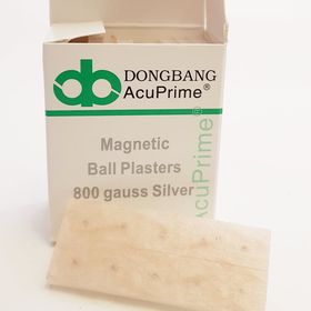 Magnetiska Öronpellets, Silverpläterade 800 gauss från Dong Bang - 2