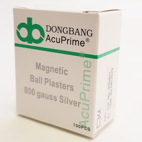 Magnetiska Öronpellets, Silverpläterade 800 gauss från Dong Bang