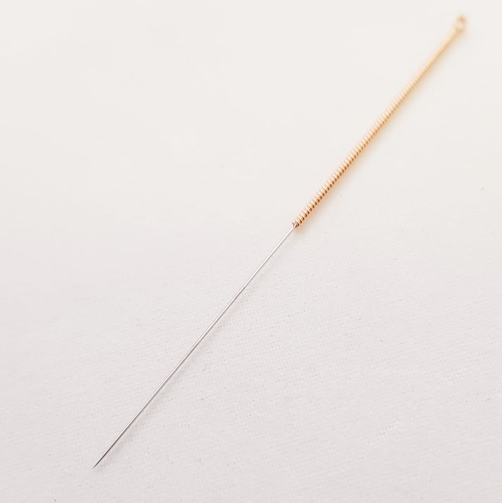  Akupunkturnål med kopparskaft och  silikon, Sharpline 0,18 x 13 mm - 2