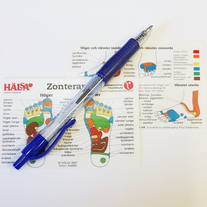 Zonterapi för fötter