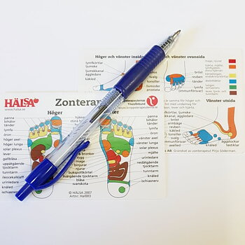 Zonterapi för fötter