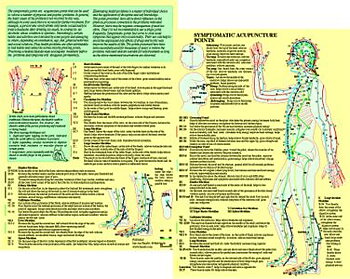 Symptomatic Acupuncture Points-Symtomatiska Akupunkturpunkter, Dubbelsidig A4
