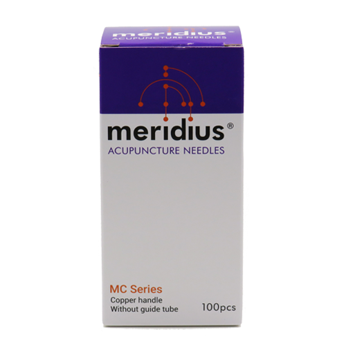 Akupunturnål från Meridius, med virat kopparhandtag med loop, 0,25*25 mm, 100 st - 3