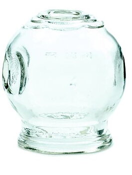 Glas Koppor Glass Fire Cupping Jar (XS), size of opening 30mm