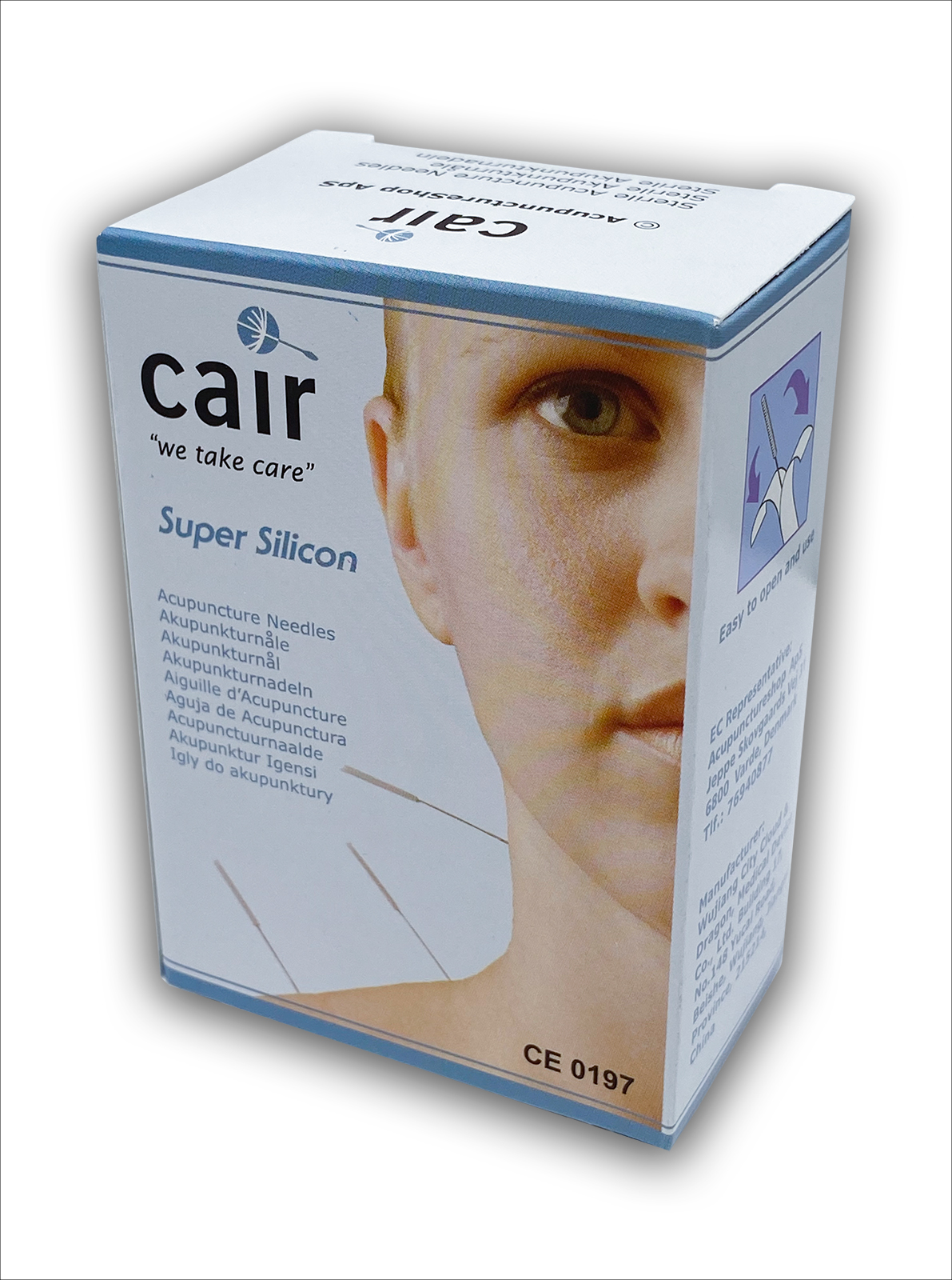 Cair Super silikon  0,30x75 mm med tub