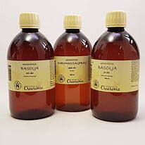 Massageolja - Ekologisk - Fyra olika eco  -bas  -torr  -fet  -baby,  500 ml