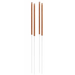 Akupunkturnål från Phoenix med kopparskaft, 5 i tube, 0,25*25 mm, 500 st - 3