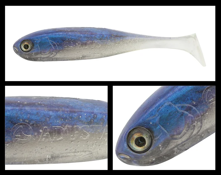 Adusta Penta Shad 4''  10 cm 5-pack - 3