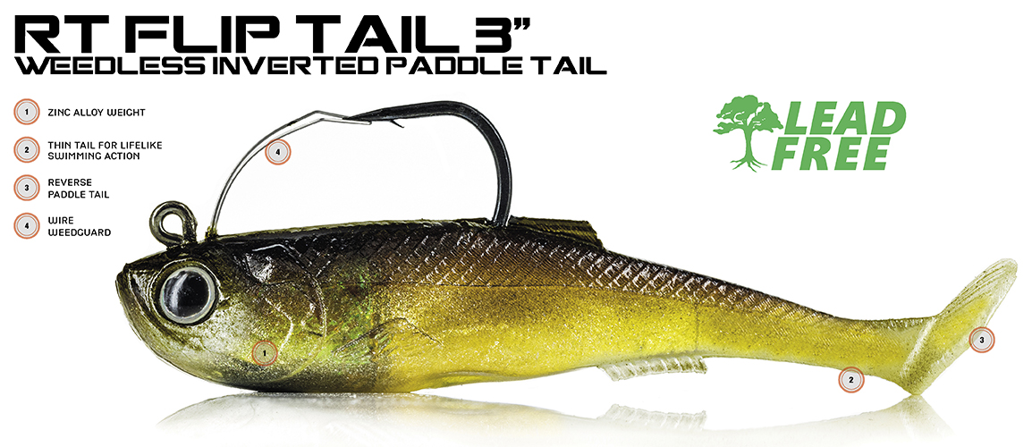Molix RT Flip Tail 7,6 cm 14 g - 2